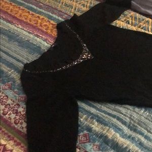 Gorgeous beaded lightweight sweater